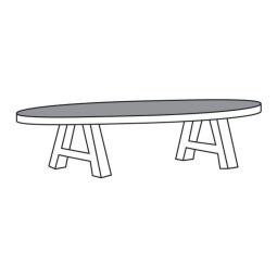 Lageland Salontafel TOV13-K